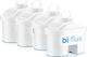 Laica Water Filter Replacement for Pitcher made of Activated Carbon Bi-Flux Universal 4pcs