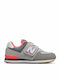 New Balance Kids Sneakers 574 with Scratch Pink