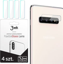 3MK Flexible Glass Lens Προστασία Κάμερας Tempered Glass Διάφανο για το Galaxy S10+
