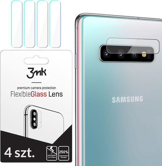 3MK Flexible Glass Lens Protector Camera Protection Tempered Glass Transparent for the Galaxy S10