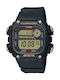 Casio Standard Collection Digital Uhr Batterie mit Kautschukarmband Navy