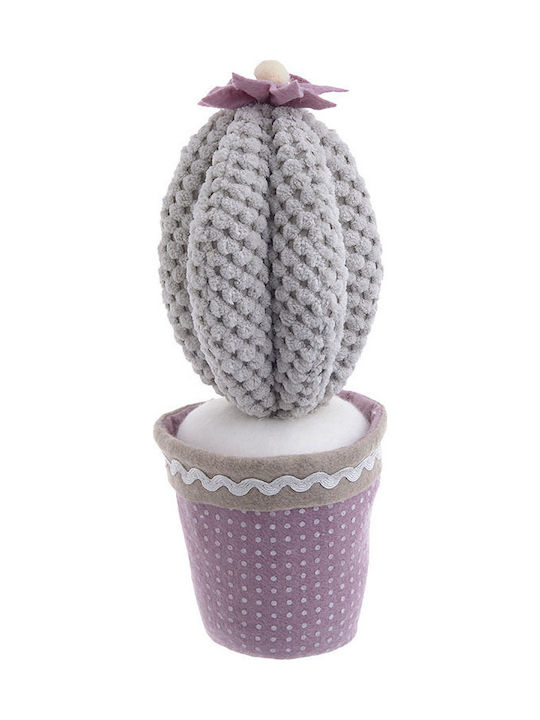 Inart Decorativ Cactus din Tesatura 12x17x35cm 1buc