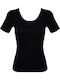 Women's Short Sleeve T-Shirt Black 2Pack