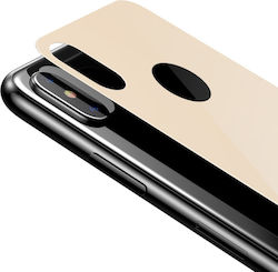 Baseus Rückseitenfolie für iPhone XS Max Gold
