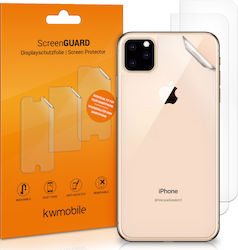 KWmobile ScreenGUARD Back Protection for iPhone 11 In Transparent Colour