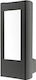 Sun Light Outdoor Floor Lamp Small Post LED Outdoor 10W with Warm White Light IP54 Black