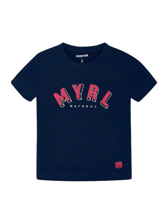 Mayoral Kids' T-shirt Blue