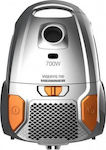 Heinner Viserys 700 -V2 Vacuum Cleaner 700W Bagged 3lt Silver