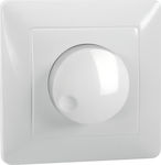 Master Recessed LED Complete Dimmer Switch Rotary 700W White