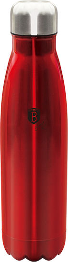 Berlinger Haus Thick Walled Bottle Flask Бутилка Термос Неръждаема стомана 500мл Червен