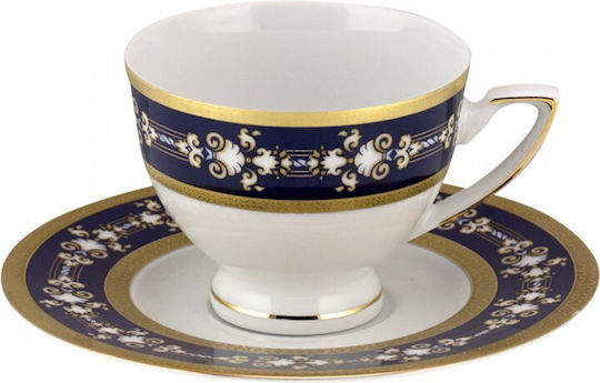WM Collection N17149 Комплект чаши Чай от Порцелан Бели 200мл 6бр