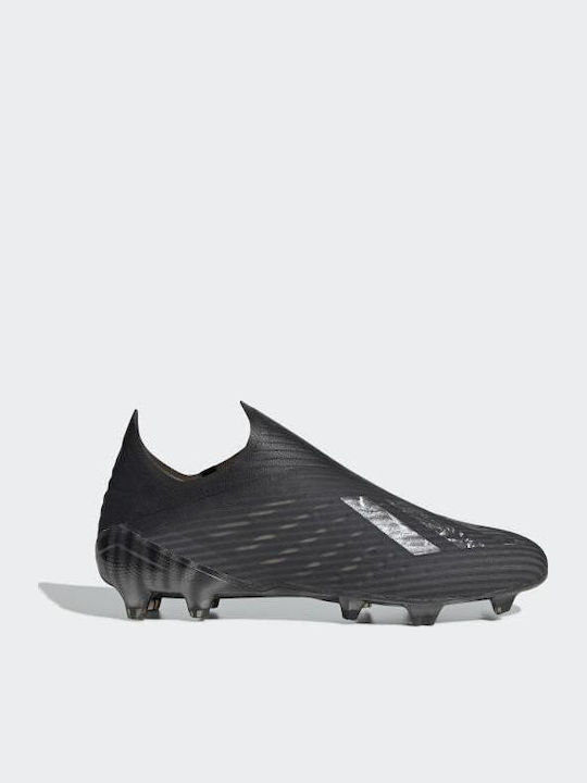 adidas X 19+ Fußballschuhe mit Stollen Core Black / Silver Metallic