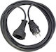 Brennenstuhl Extension Cable Cord 3 x 1.5mm²/10m Black