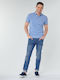 Jack & Jones Ανδρικό Παντελόνι Τζιν σε Slim Εφαρμογή Blue Denim Noos