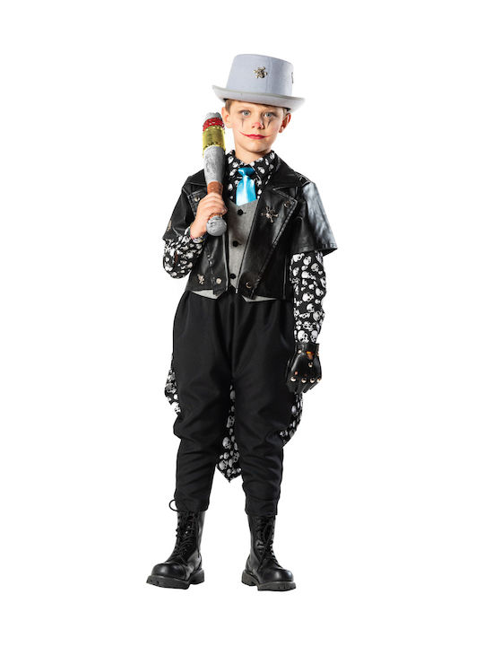 Kids Carnival Costume Dark Clown