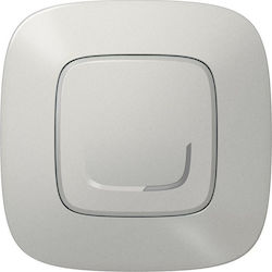 Legrand Valena Allure Netatmo Recessed Simple Front Dimmer Switch Button 300W Silver