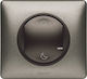 Legrand Celiane 06488 Wall-mounted Basic Wall Switch Single with Graphite Frame