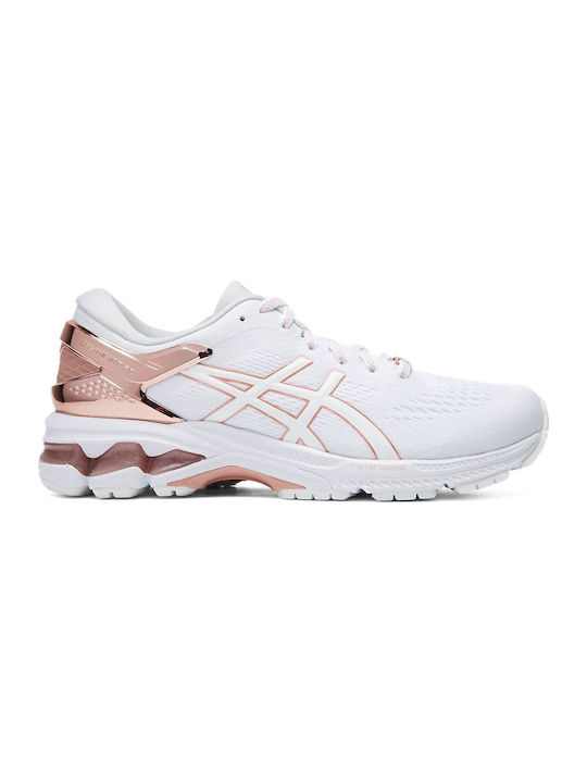 Gel-Kayano 26 Platinum Damen Sportschuhe Laufen Weiß