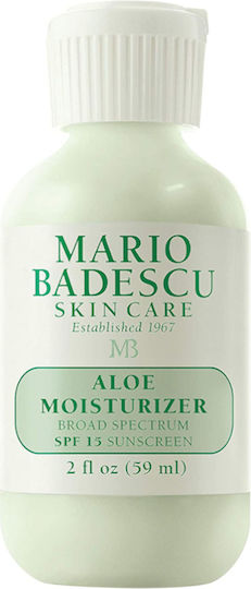 Mario Badescu Лека Хидратираща Лосион за Лице за Деня с SPF15 и Алое вера 59мл