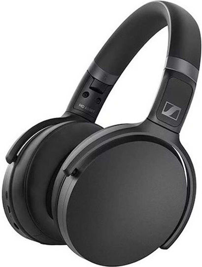 Sennheiser HD 450BT Ασύρματα / Ενσύρματα Over Ear Ακουστικά με 30 ώρες Λειτουργίας και Quick Charge Μαύρα