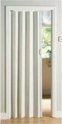 Πόρτα Εσωτερική Φυσαρμόνικα PVC 175401.0004 Λευκή 81x220cm