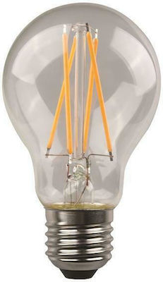 Eurolamp LED Lampen für Fassung E27 und Form A60 Warmes Weiß 806lm 1Stück