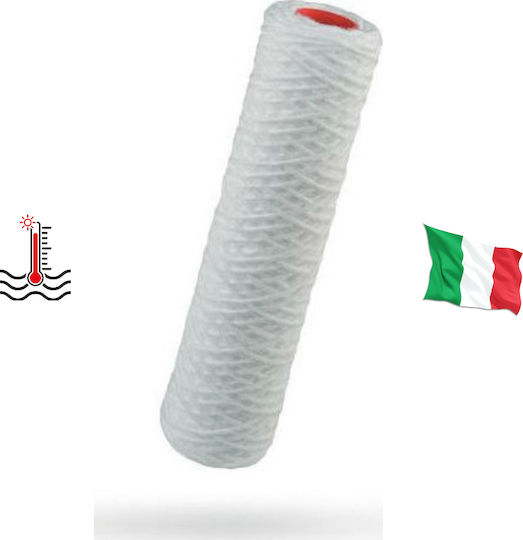 Atlas Filtri Water Filter Replacement Central Water Filtration System made of Polypropylene 10" FA HOT 10 SX 25 μm