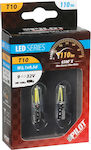 Lampa Λάμπες 9-32V Led Series T10 LED 6500K Ψυχρό Λευκό 9-32V 2W 2τμχ
