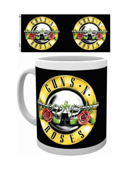 GB eye Guns N Roses Logo Mug Ceramic Cup Black 300ml