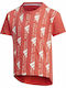 Kids' T-shirt Red Performance