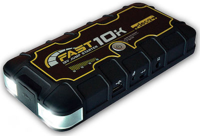 Deca Fast 10K Tragbar Autobatterie-Starter 12V mit Power Bank / USB / Φακό