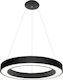 Viokef Apollo Pendant Lamp with Built-in LED Built-in LED Black