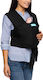 Moby Baby Carrier Wrap Evolution with Maximum Weight 15kg Black