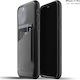 Mujjo Wallet Piele 1mm Negru (iPhone 11 Pro)
