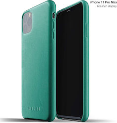 Mujjo Back Cover Πράσινη (iPhone 11 Pro Max)