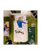Snurk Soccer Camp Set Kids Duvet Cover Single with Pillowcase Blue 140x200cm