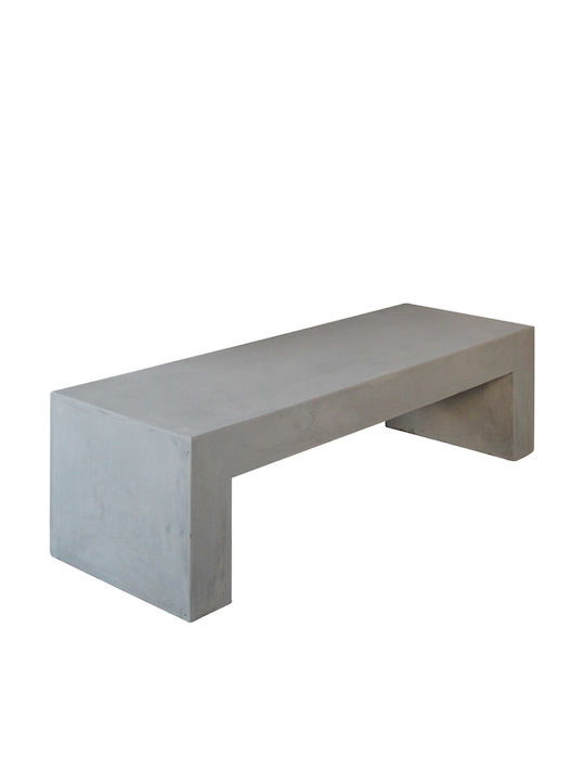 Concrete Παγκάκι Εξωτερικού Χώρου Τσιμεντένιο 150x40x40cm