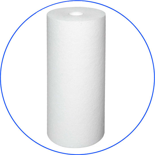 Aqua Filter Ersatz-Wasserfilter Zentrales Wasserfiltersystem aus Polypropylen 10" Groß-Blau FCPS1M10B 1 μm (Mikrometer)