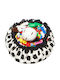 Play&go Children's Play Mat made of Fabric Football Black 1pcs