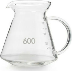 Yama Glass GD-20 600ml Κανάτα Γυάλινη Διάφανη