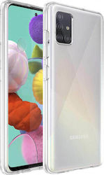 Back Cover Σιλικόνης Διάφανο (Galaxy A71)
