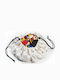 Play&go Children's Play Mat made of Fabric Mini Thunderbolt White 40cm 1pcs