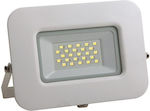 Eurolamp Waterproof LED Floodlight 20W Warm White 3000K IP65