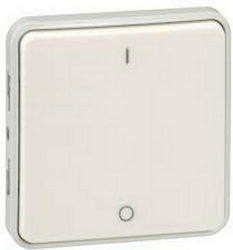 Legrand Plexo 0696 Recessed Electrical Lighting Wall Switch no Frame Basic White