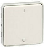 Legrand Plexo 0696 Recessed Electrical Lighting Wall Switch no Frame Basic White