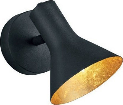Trio Lighting Nina Single Spot with Socket E14 in Black Color