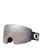 Oakley Oakley Fall Line XM OO7103-10 Mască de Schi și Snowboard pentru Adulți Neagră cu Lentilă Fumurie Gri