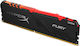 HyperX Fury RGB 8ГБ DDR4 RAM с Скорост 3600 за Настолен компютър