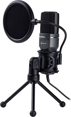 Tracer Condenser USB Microphone Digital USB Pro Shock Mounted/Clip On