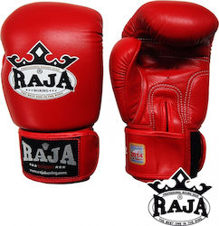 Raja Genuine Leather RBGV-1 401301 Boxhandschuhe aus Leder Rot